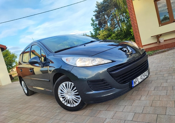 Peugeot 207 cena 13900 przebieg: 127000, rok produkcji 2011 z Płock małe 529